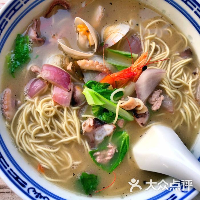 海鲜汤面