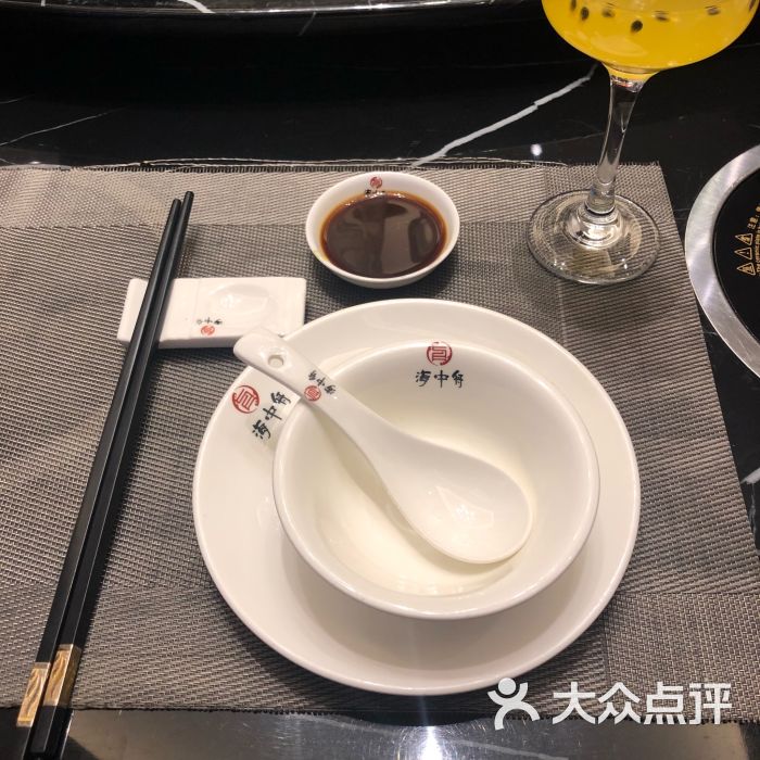餐具摆设