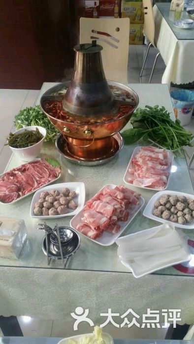 名膳园老北京铜锅涮羊肉紫铜鸳鸯锅图片 - 第7张