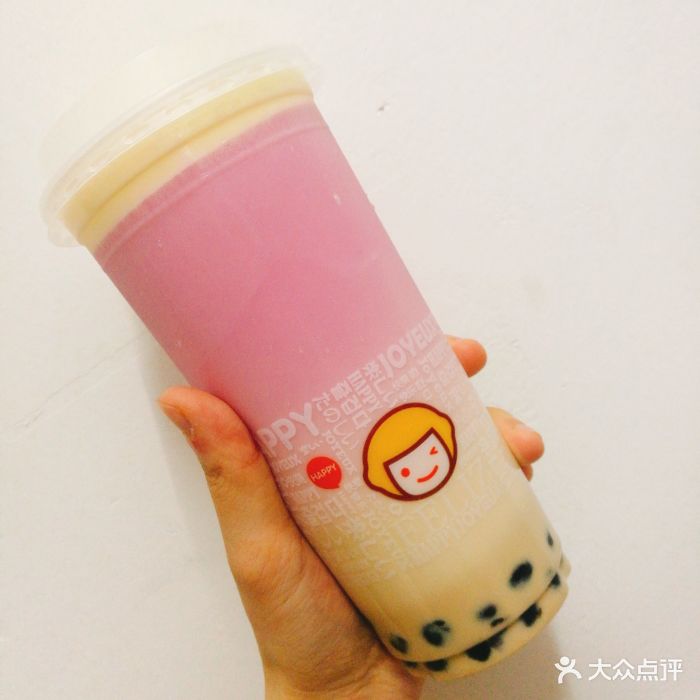 少女粉马卡龙奶茶