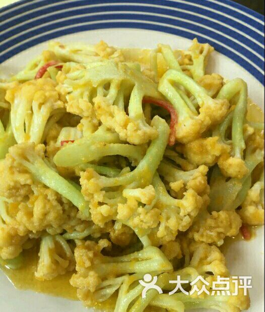 加禧港式茶餐厅(解放碑旗舰店)咸蛋黄焗有机花菜图片 - 第626张