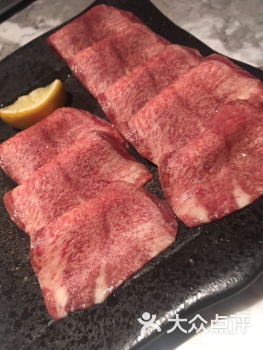 薄切牛舌