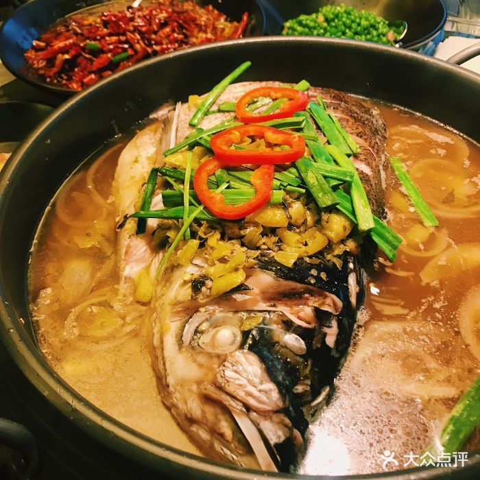 外婆家●杭儿风(杭州来福士店)千岛湖酱鱼头图片 - 第8张