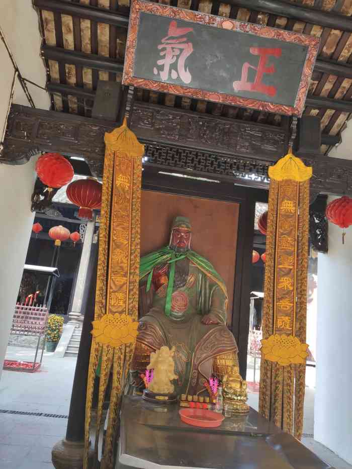 关帝庙-"这是一间在深圳难得一见的而且是古朴的古代.