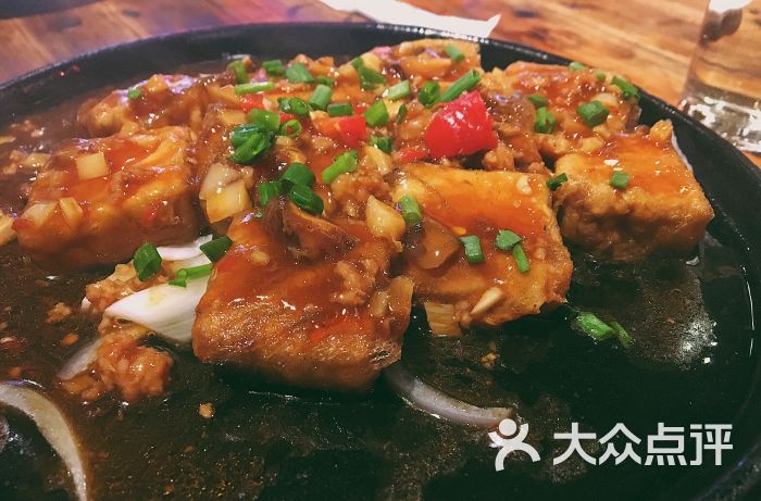 大傻徽菜园·中国徽菜大师虎皮毛豆腐图片 - 第4张