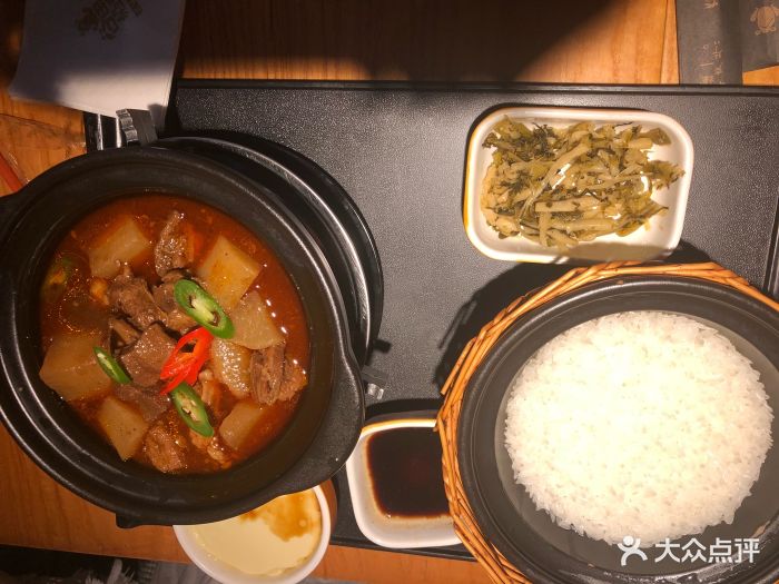 谷田稻香(宏伊广场店)招牌牛腩饭套餐图片