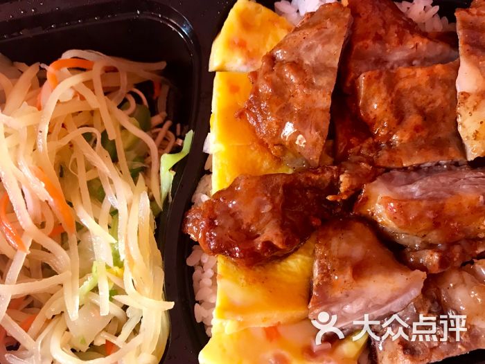 双鸡666甜辣香烤肋排饭图片 - 第2张