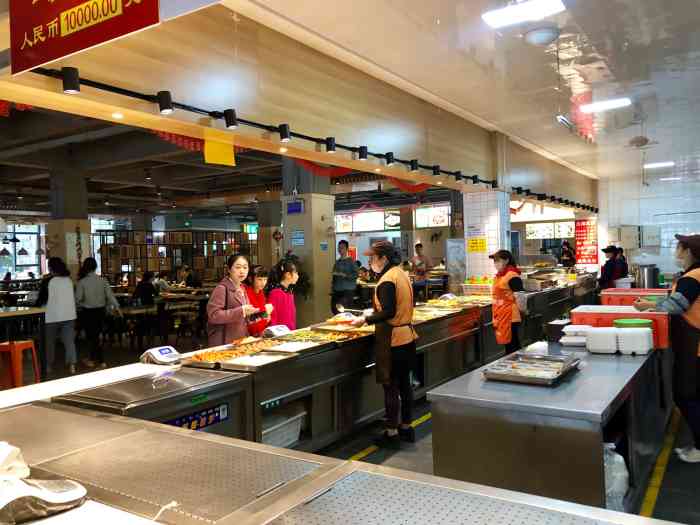 四川工商学院-教职工餐厅-"我们学校的食堂 没装修之