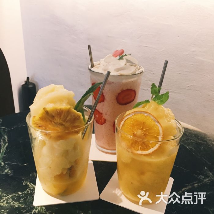 mimi faso(沙坡尾店)柚子柑橘冰沙图片 - 第3张