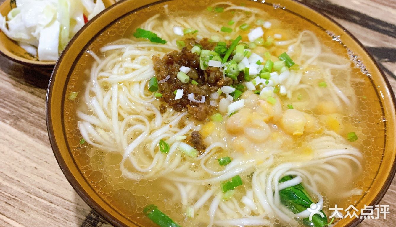 最近吃的 豆汤面是昨天去吃的红星村的贺氏豆汤面