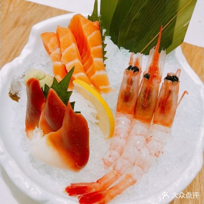 小句号日本料理(嘉定中信万达店)三点刺身拼盘图片 - 第41张