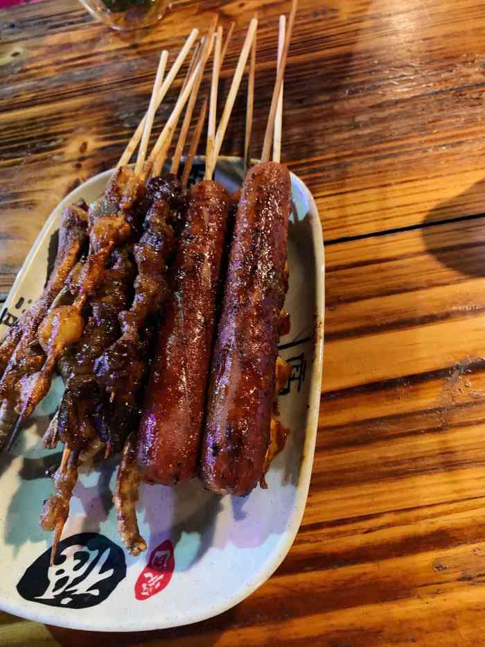 李记烧烤(龙腾路店)-"团购的套餐 一个人就可以吃得超