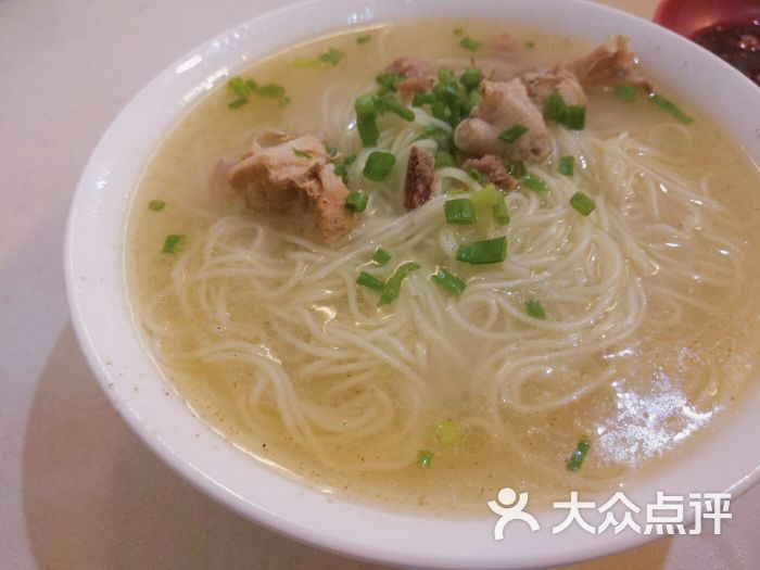 鸡汤银丝面