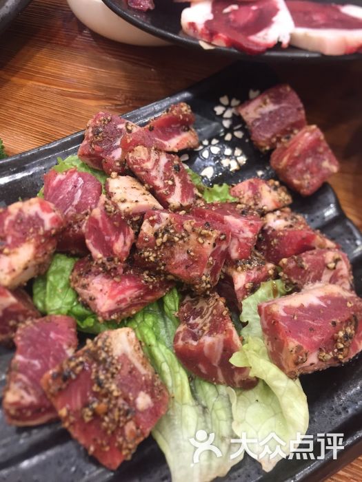 匠牛炭火烤肉(赛洛城店)黑椒牛肉粒图片 第5张