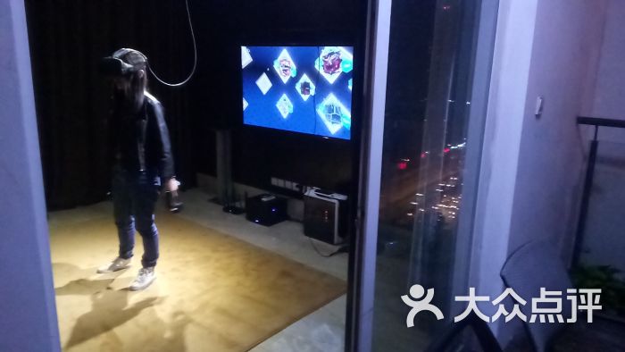 the black box黑匣子vr体验馆这是大厅,有窗帘,私密性不错图片 - 第4