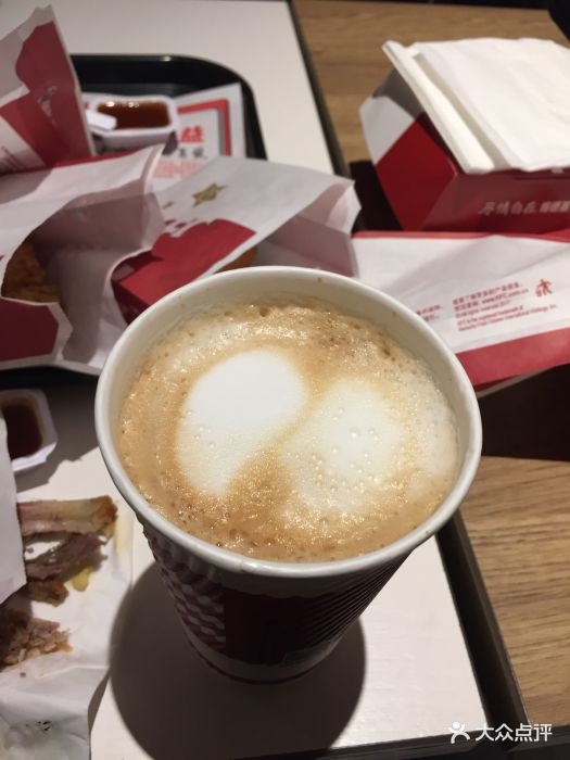 肯德基(中槐店)大杯卡布奇诺图片 第1张
