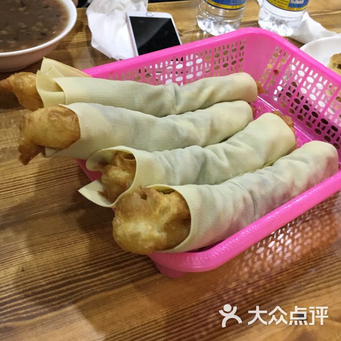 豆皮卷油条