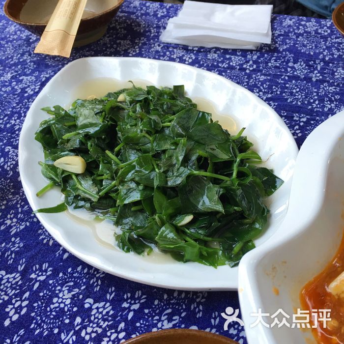 峨眉山野菜(蒜蓉竹叶菜)