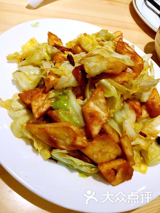 品质伊犁-馕炒莲花白图片