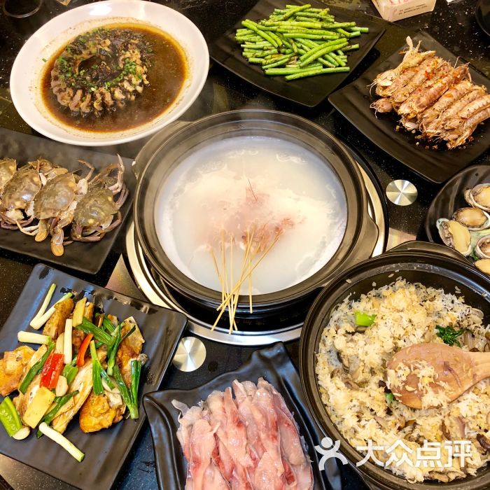 毋米粥养生海鲜火锅毋米粥图片 第2张