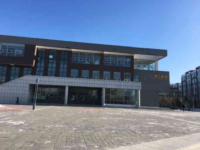 吉林建筑大学第二食堂-"吃了三年了 转眼就要毕业了,.