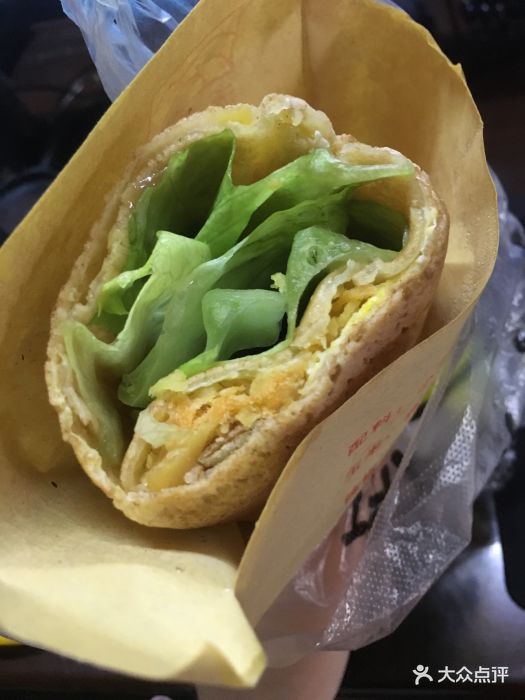 原广医杂粮煎饼鸡蛋 肉松图片