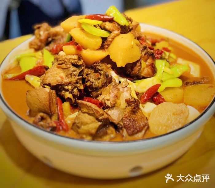 新疆沙湾大盘鸡