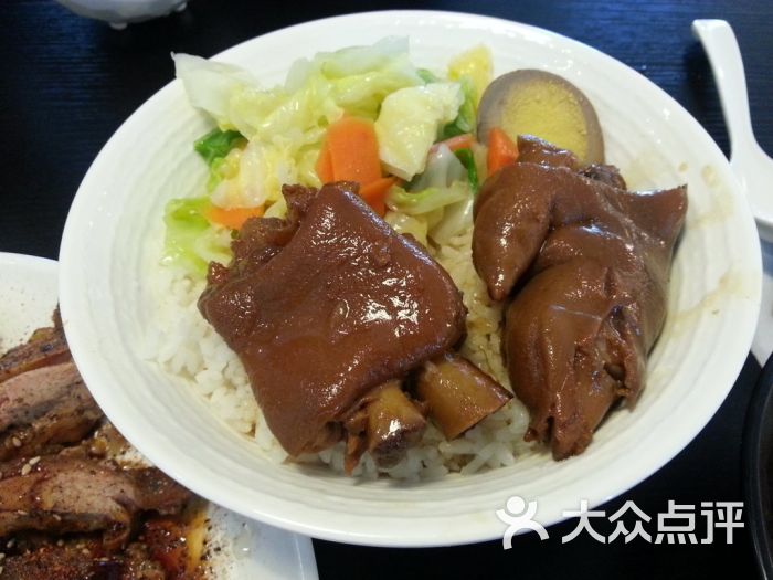 猛呷台湾小吃(天地软件园店)猪脚饭图片 - 第1张