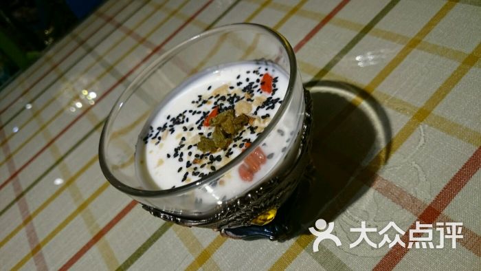 阿依来新疆餐厅(万达广场店)-干果酸奶图片-天