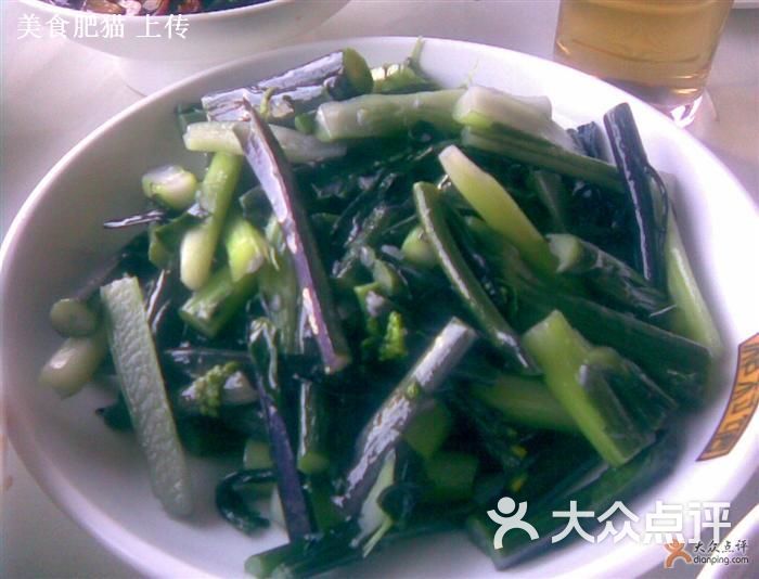 蒜蓉炒红菜苔