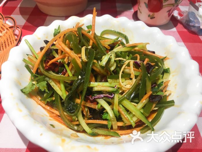 老西安陕西面馆三丝凉菜图片 第3张