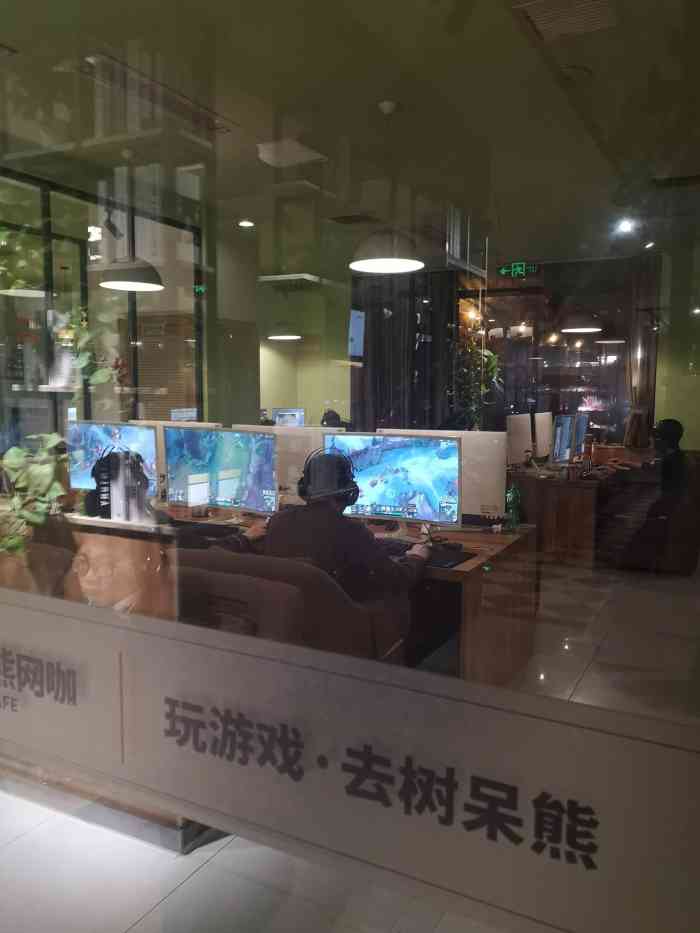 树呆熊网咖(中海财富广场店"突然想感受一下网咖的娱乐氛围,选择了