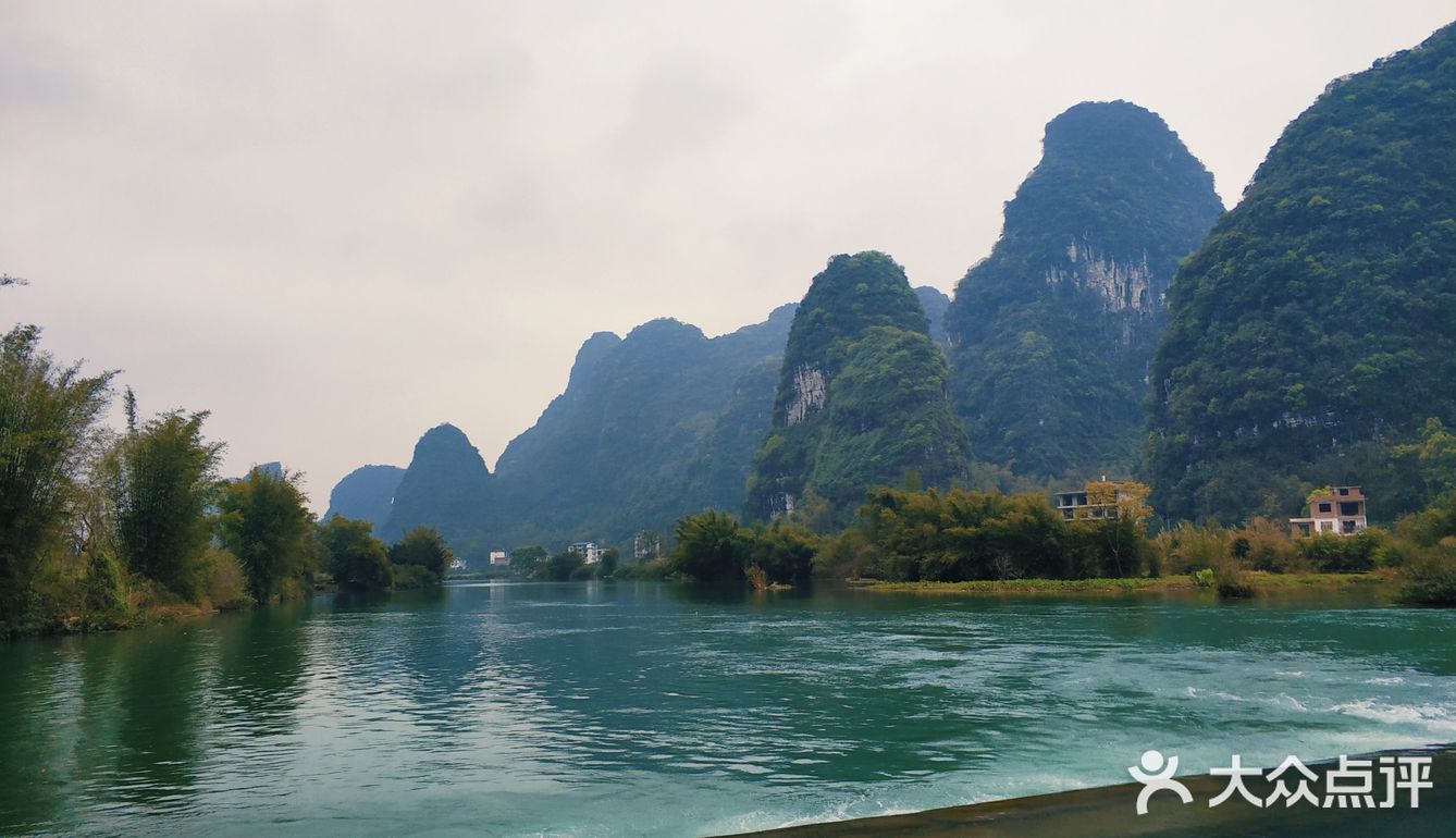 桂林阳朔最秀美的河流遇龙河