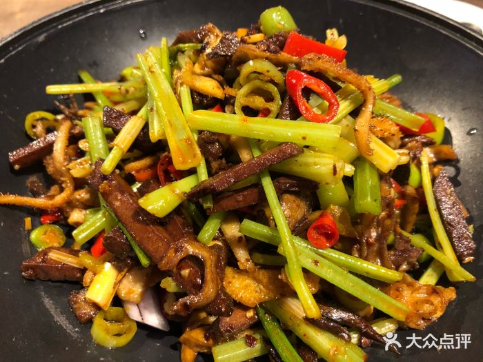丽丽古尔新疆美食(中关村店)干锅羊杂图片 第3785张