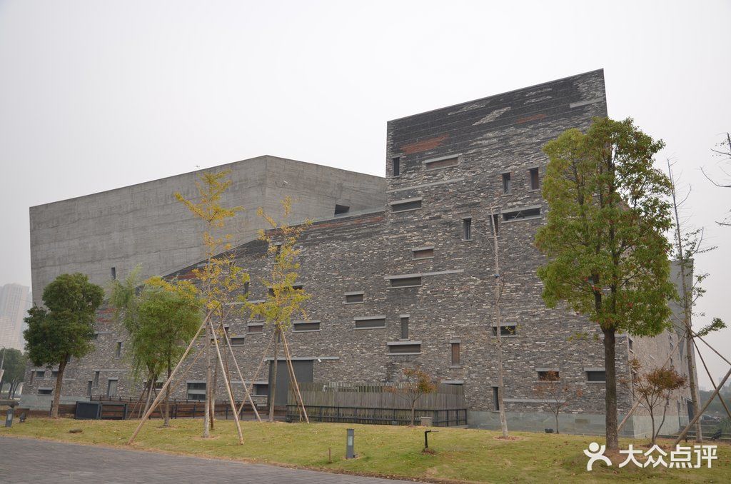 宁波博物馆外立面墙