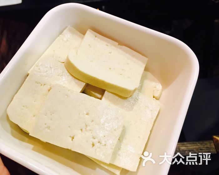 新鲜白豆腐