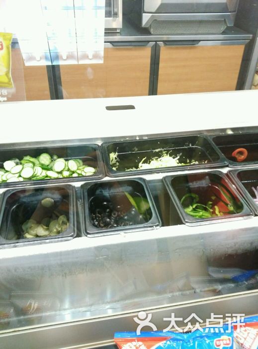 赛百味(万佳美食广场店)配菜图片 - 第306张