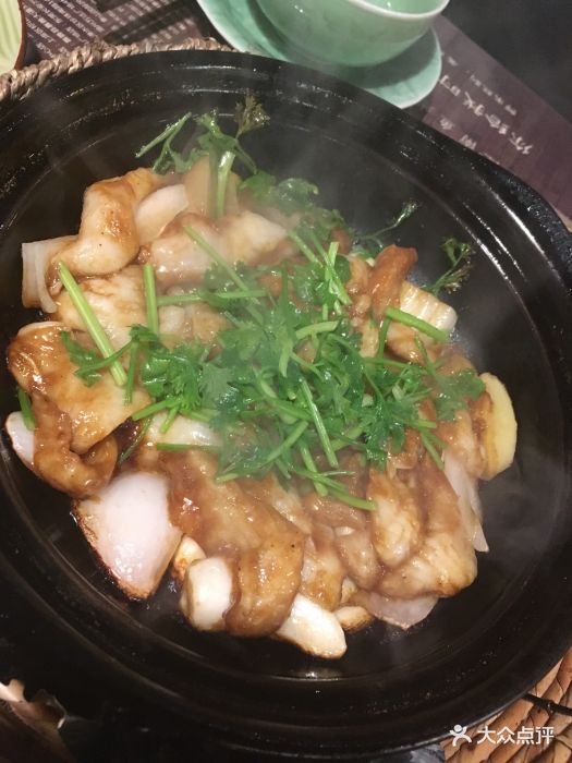 米鱼记古法粥铺(银泰店)砂锅焗龙利鱼图片