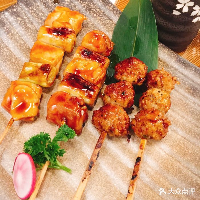 杉下绘日本料理烤串拼盘图片 第723张