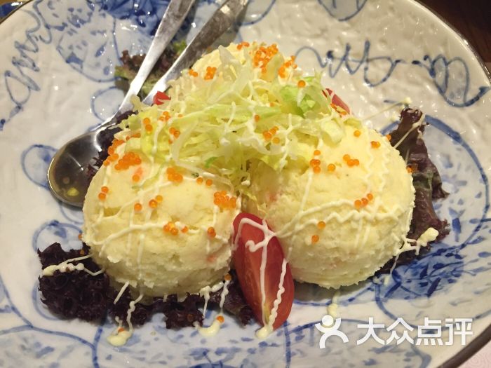 仓桥家精致日式料理-土豆泥沙律图片-九江美食