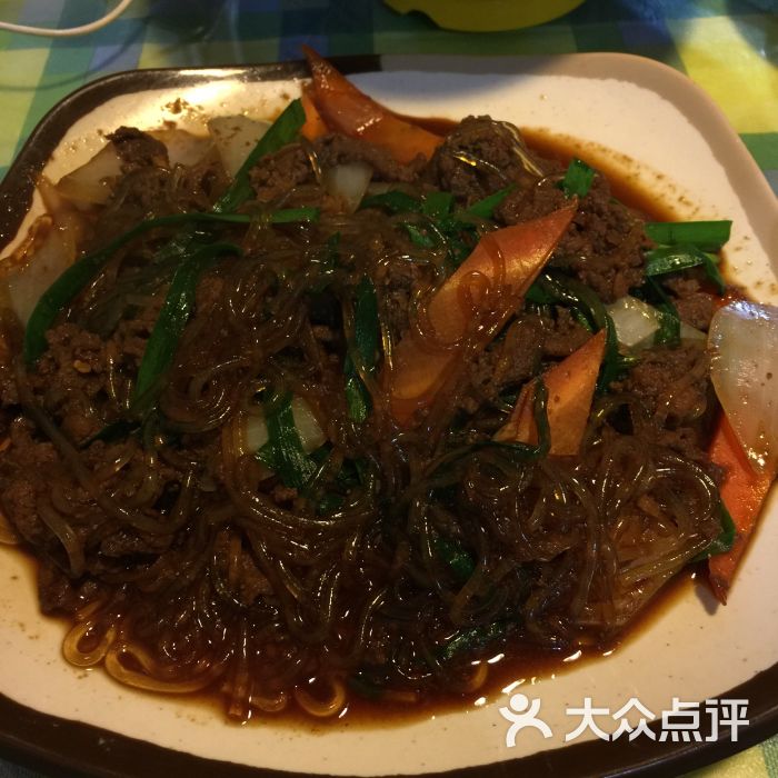 牛肉炒粉条