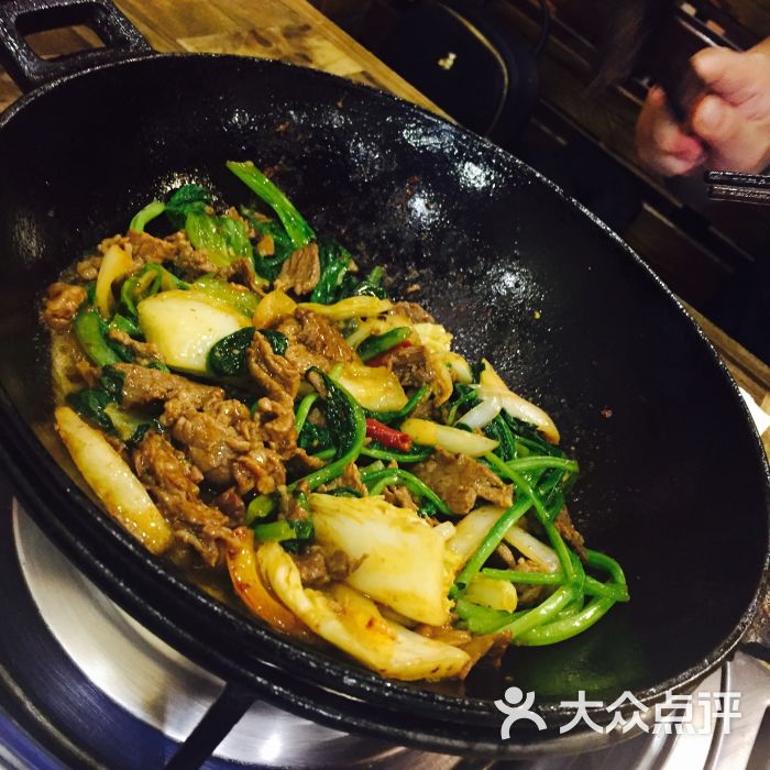 小铁锅大军烤牛肉(重庆路店)牛肉套餐图片 - 第3张