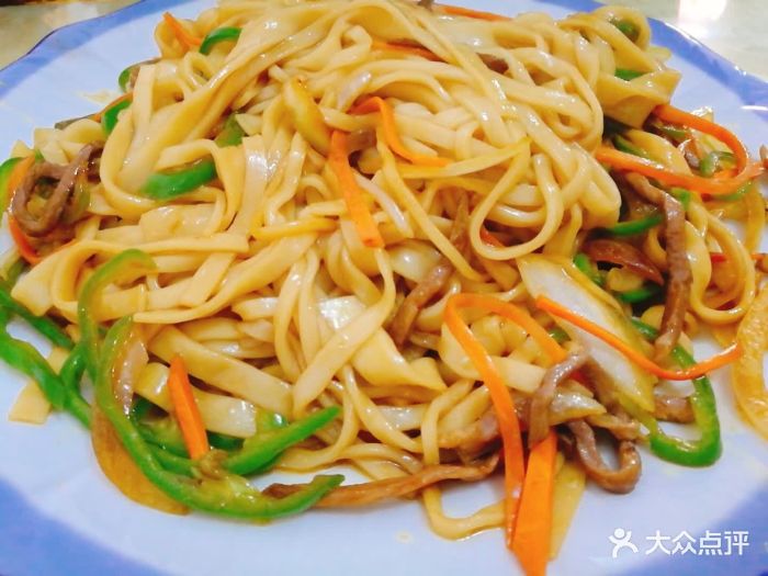 面香阁手擀面香辣肉丝炒面图片 - 第10张