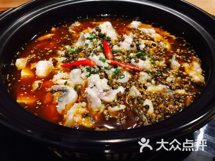 越城记黑鱼煲(新街口苏宁广场一店)椒麻黑鱼煲图片 第404张