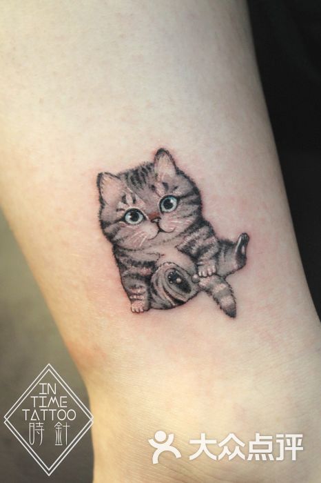 时针刺青纹身intimetattoo猫图片 - 第48张