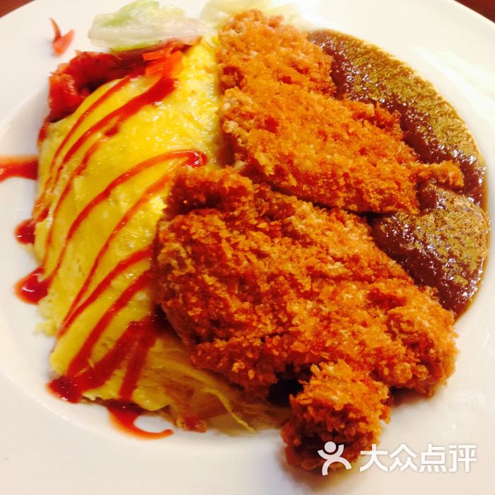 咖喱猪排蛋包饭