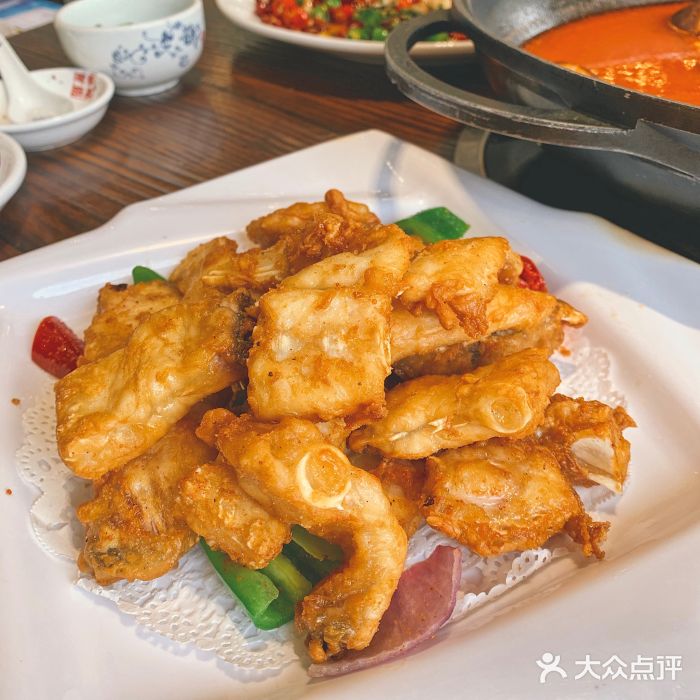 八大菜煮丰泰脆肉鲩(东升旗舰店)椒盐脆鱼骨图片