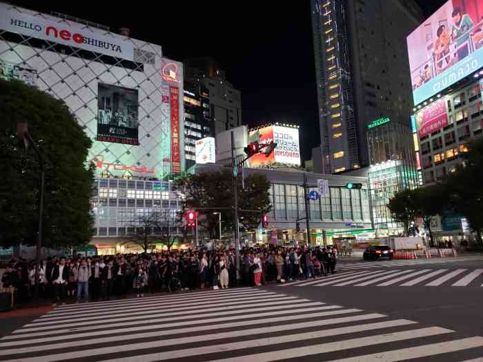 涩谷全向十字路口-"从涩谷地铁站出来就能见证据称是"世界最繁.