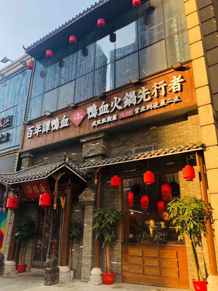 谭鸭血老火锅(楚河汉街店)