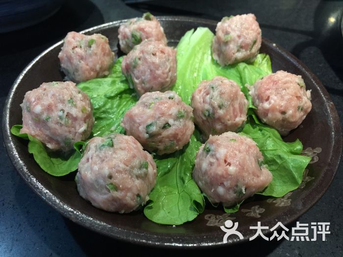 贡菜丸子